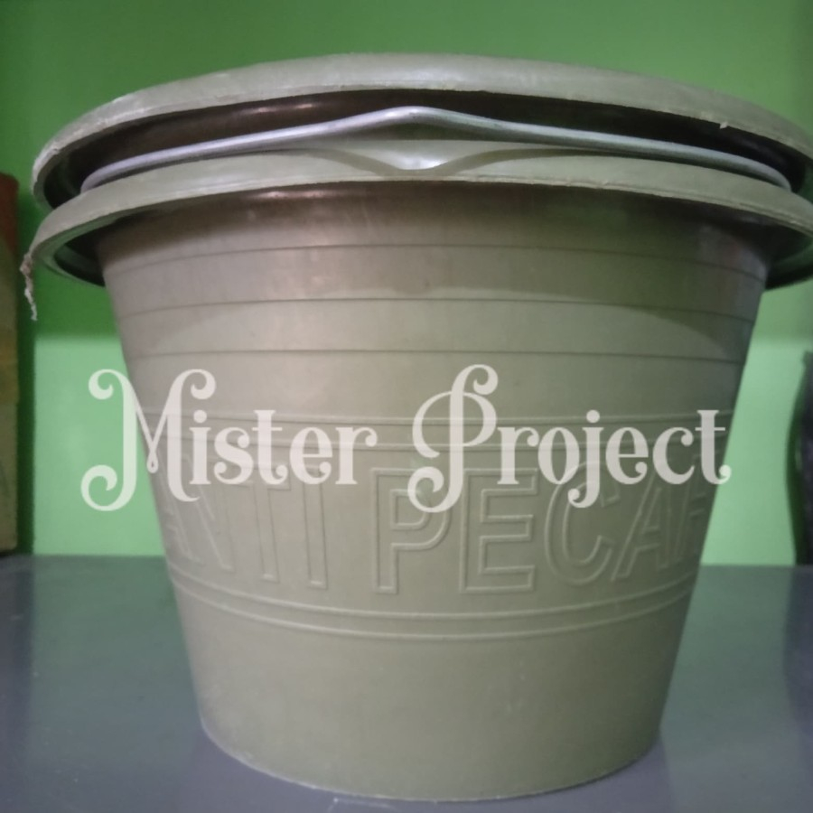 Ember Hijau Plastik/Ember Cor/Ember Anti Pecah Plastik