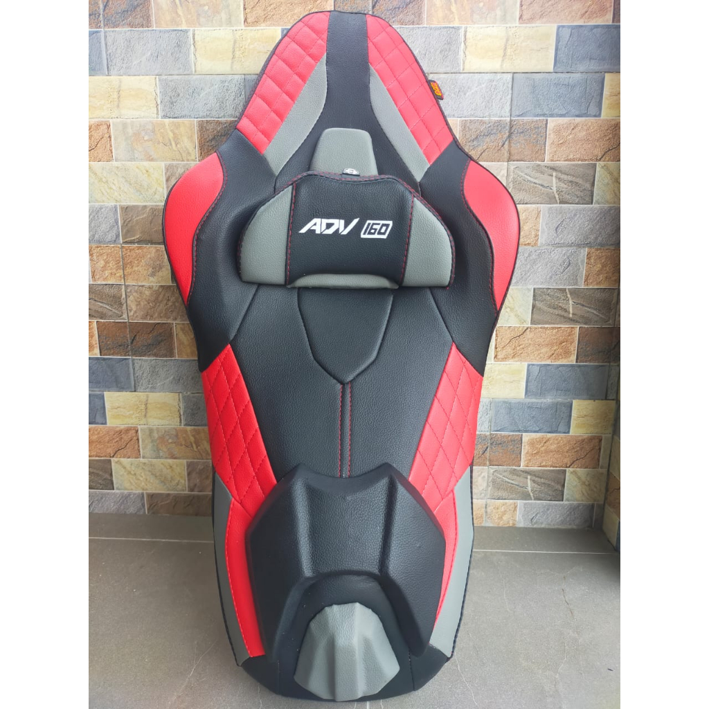 Jok ADV 160/150 model cobra custom warna kulit mbtech full