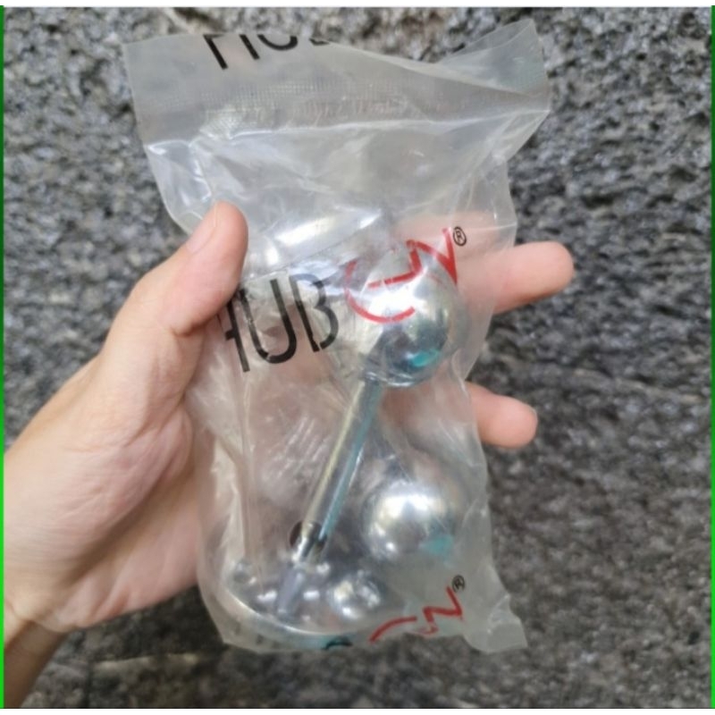 Bracket tiang samping pipa / gagang pintu huben / GAGANG PINTU GAGANG LEMARI