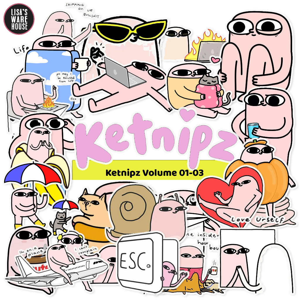 

Sticker Ketnipz Volume 01-03