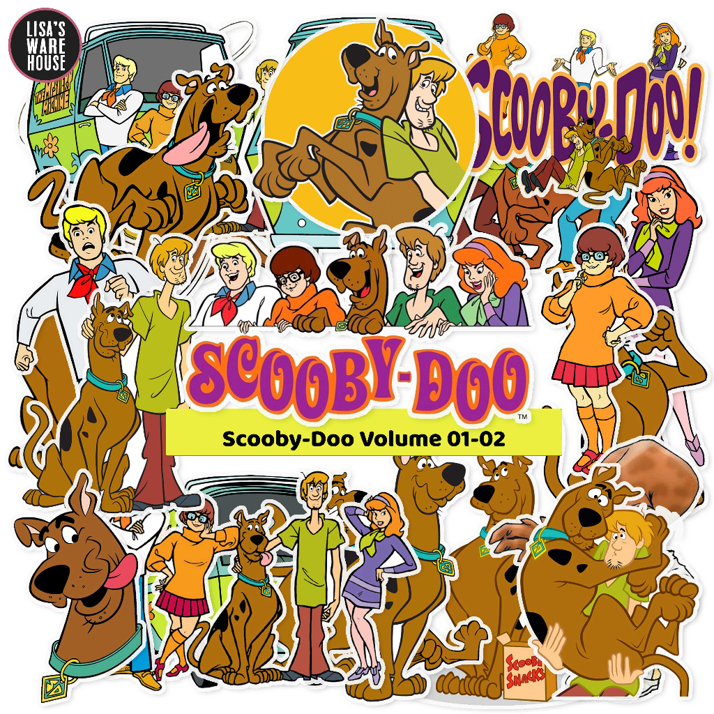 

Sticker Scooby-Doo Volume 01-02