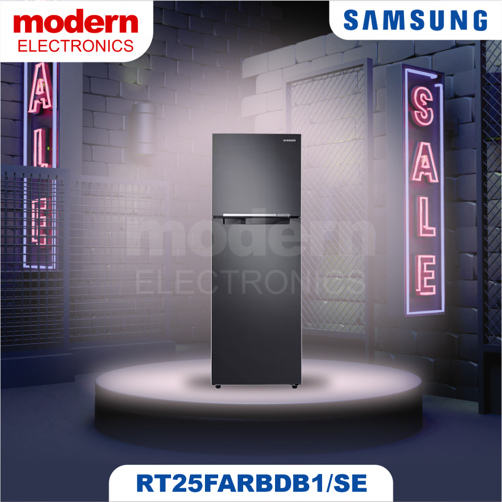 SAMSUNG RT22FARBDB1 - LEMARI ES 2 PINTU INVERTER 234L RT 22FARBDB1 SE