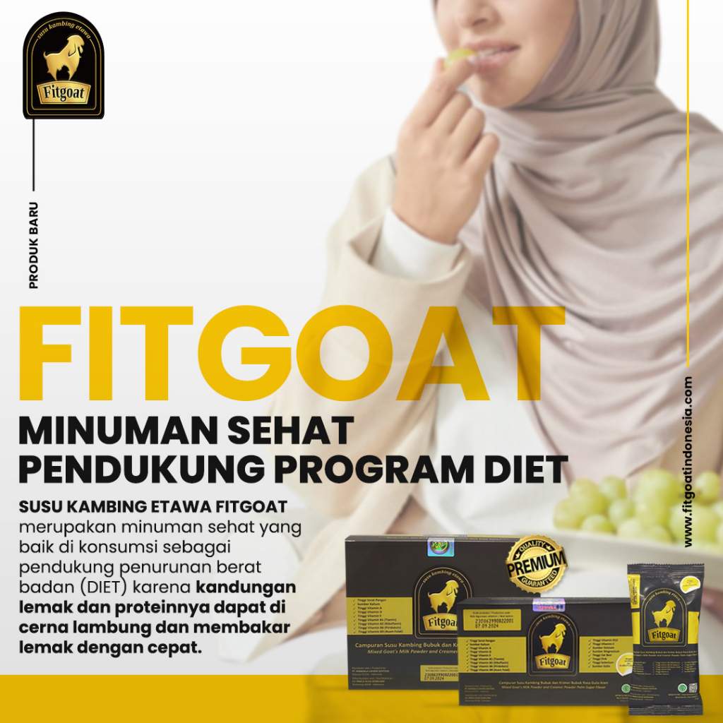 

Susu Kambing Etawa Fitgoat minuman sehat pendukung DIET alami