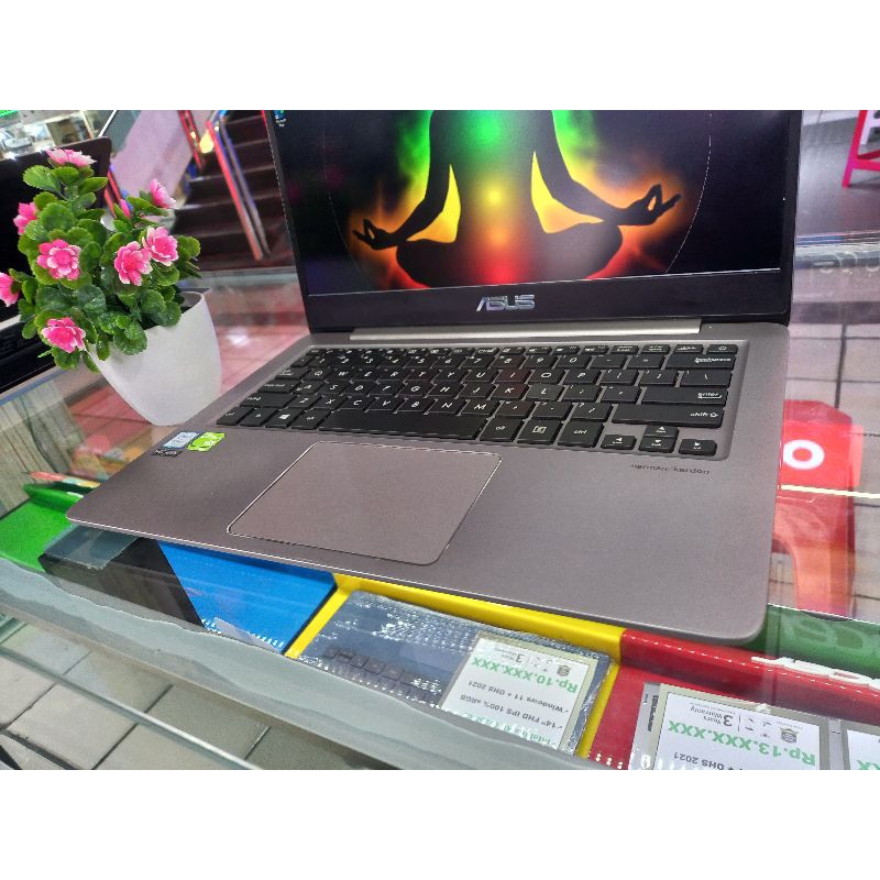 ASUS UX410UQK/I7-7500U MX940/8GB/128GB+1TB/14"/SILVER