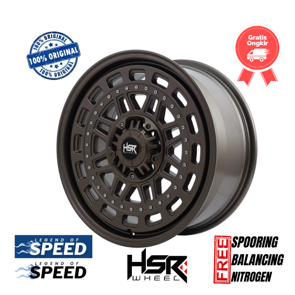 Velg HSR Ring 18 MYTH08 (Innova, HRV, Xpander, Crv, Rush Dll)