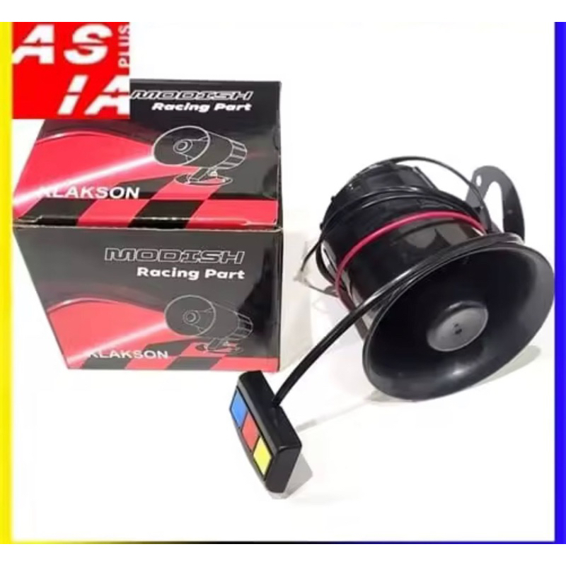 ORIGINAL KLAKSON TOA 3 SUARA 3 TOMBOL KLAKSON MOBIL MOTOR | KLAKSON MOTOR UNIVERSAL | KLAKSON 3 TOMB
