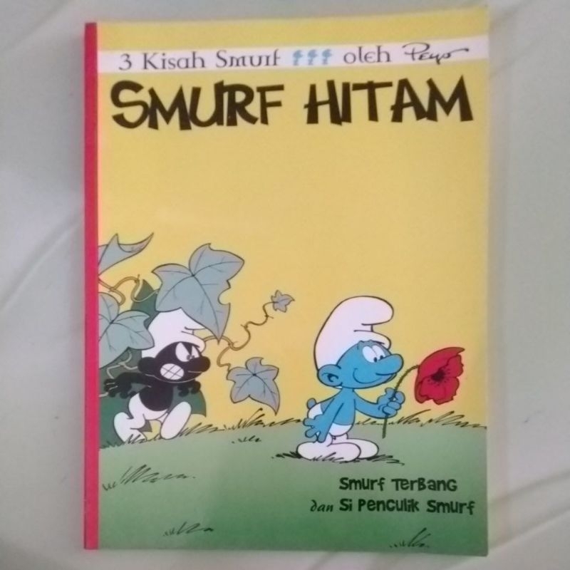 Buku Anak Original 3 Kisah Smuif Smurf Hitam - Peyo