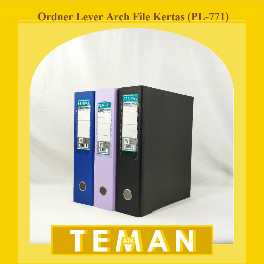 

Ordner / Lever Arch File Kertas Folio Penpal (PL-771)