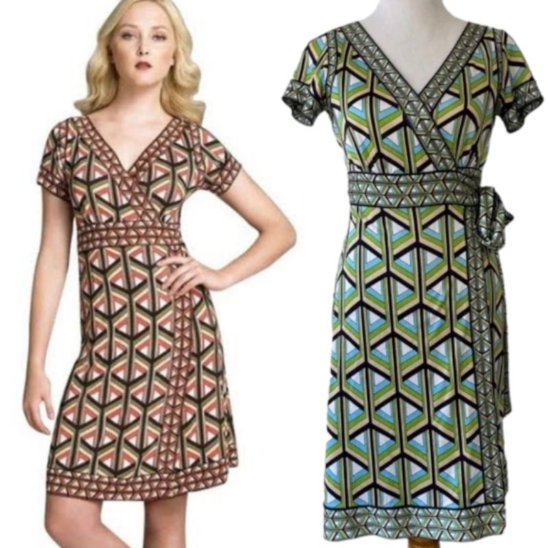Diane von Furstenberg Silk Jersey Wrap Dress