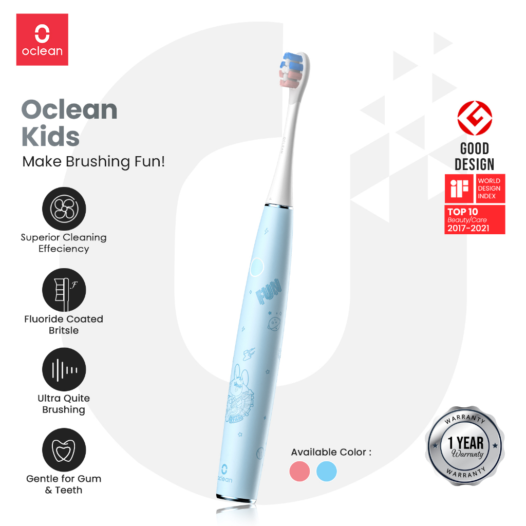 oclean Kids Sikat Gigi Elektrik Anak