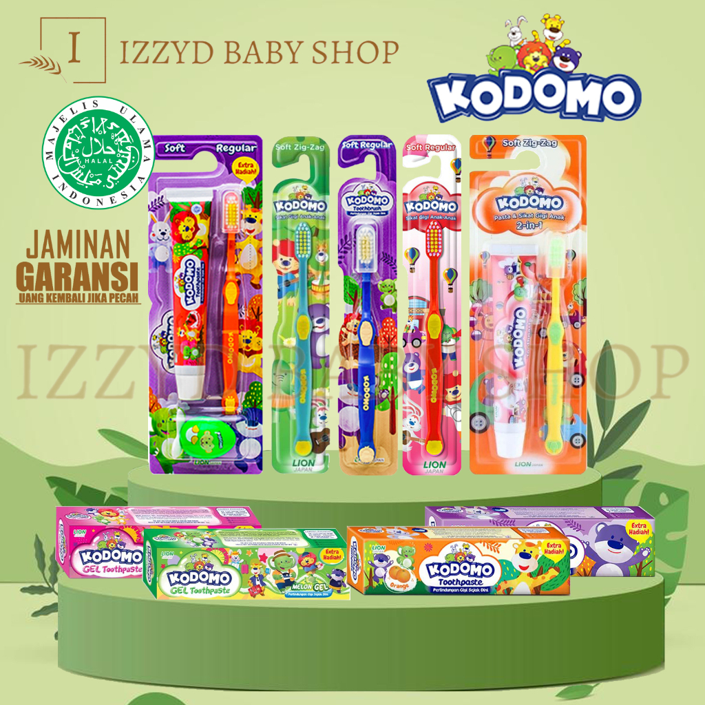 Kodomo pasta gigi anak odol bayi odol kodomo sikat gigi anak baby tooth paste sikat gigi anak bayi