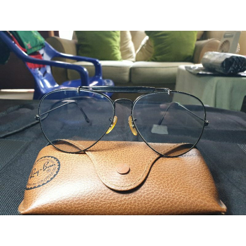 vintage Rayban B&L ori outdoorsman photochromatic lens grey