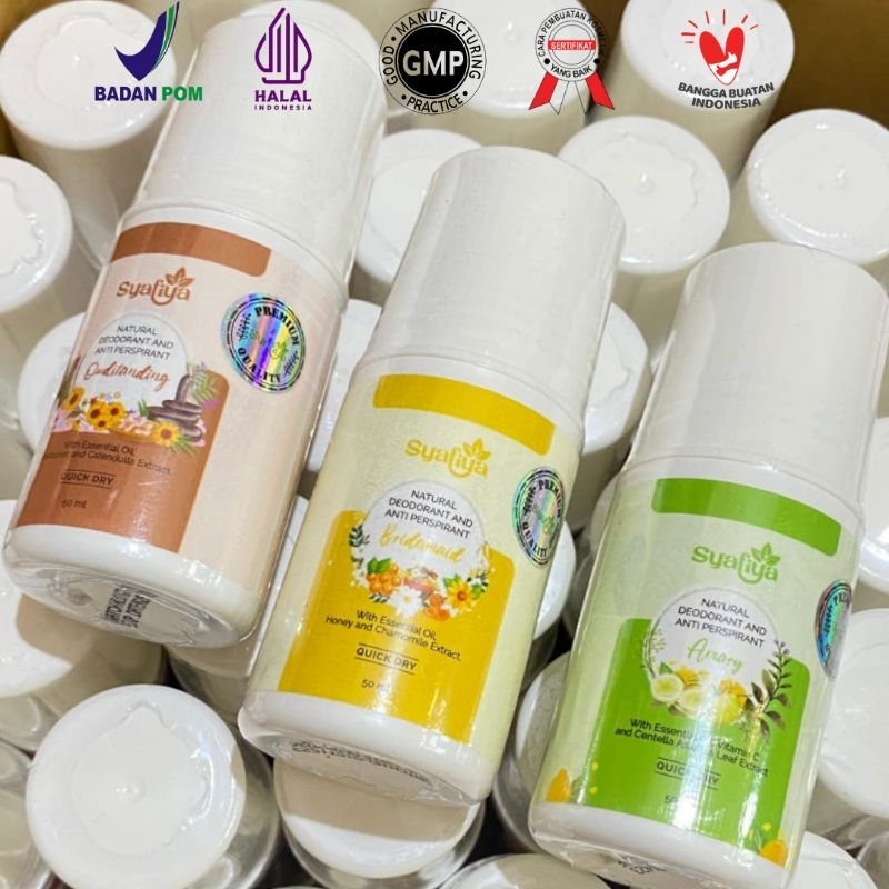 DEODORANT NATURAL BPOM SYAFIYA