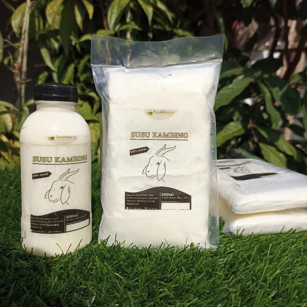 

Susu Kambing Murni Etawa I Fresh langsung dari Peternak I 200ml