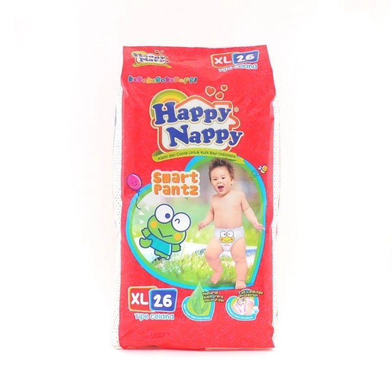 Pampers Happy Nappy S40 M34 L30 XL26