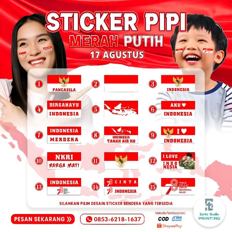 

Stiker Bendera Pipi