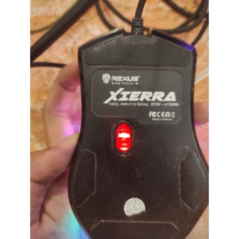 Mouse Gaming REXUS XIERRA