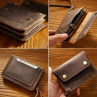 Dompet Kartu Kulit Asli Premium - Dompet Koin Kulit  - Dompet Kulit Sapi Asli Garut
