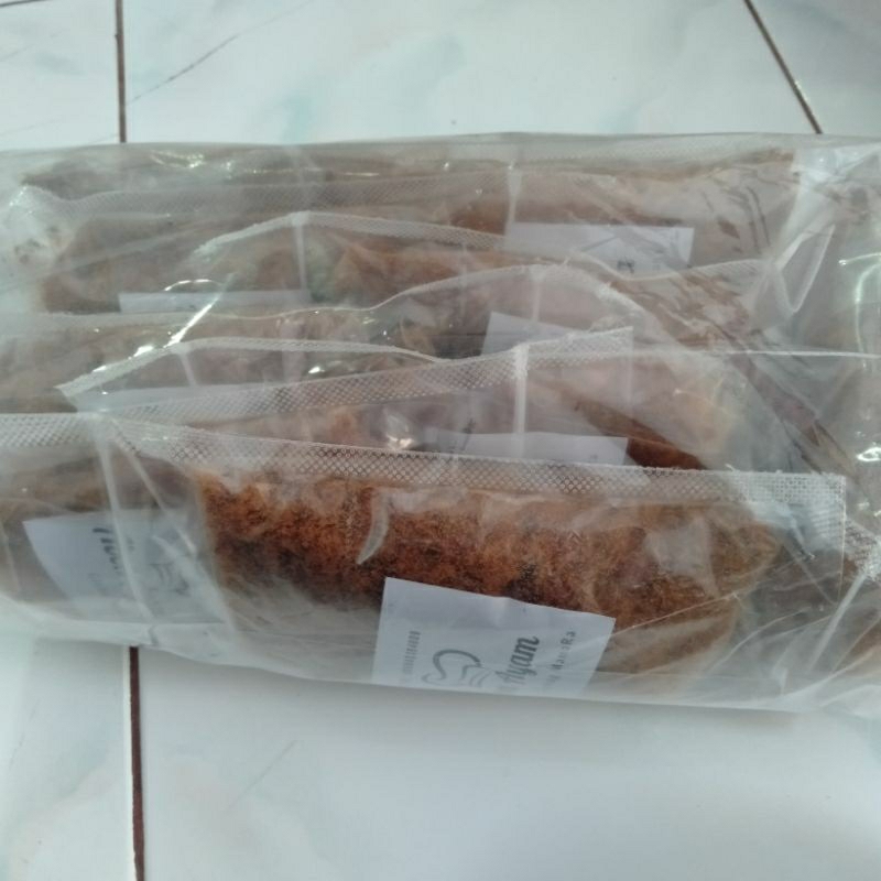 

Abon ayam 1kg isi 10pouch