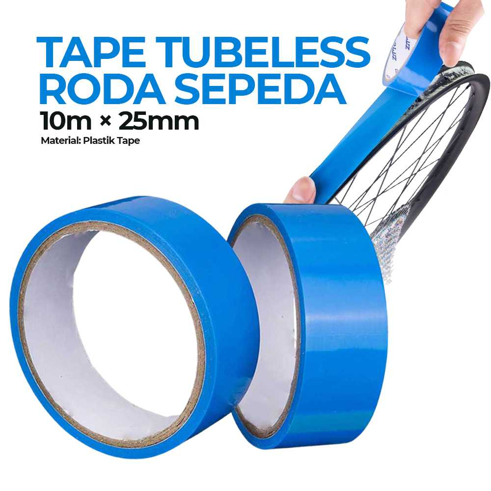 TERMURAH  Tape Tubeless Roda Sepeda / MTB Road Bike Tape Strips