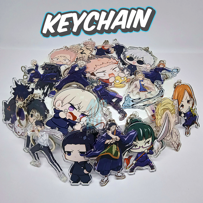 Gantungan Kunci Keychain Anime JUJUTSU KAISEN