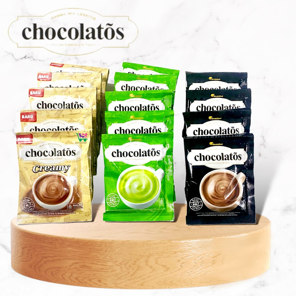 

{ 1 Renceng isi 10 } Chocolatos Drink Minuman Serbuk dengan Cokelat Premium