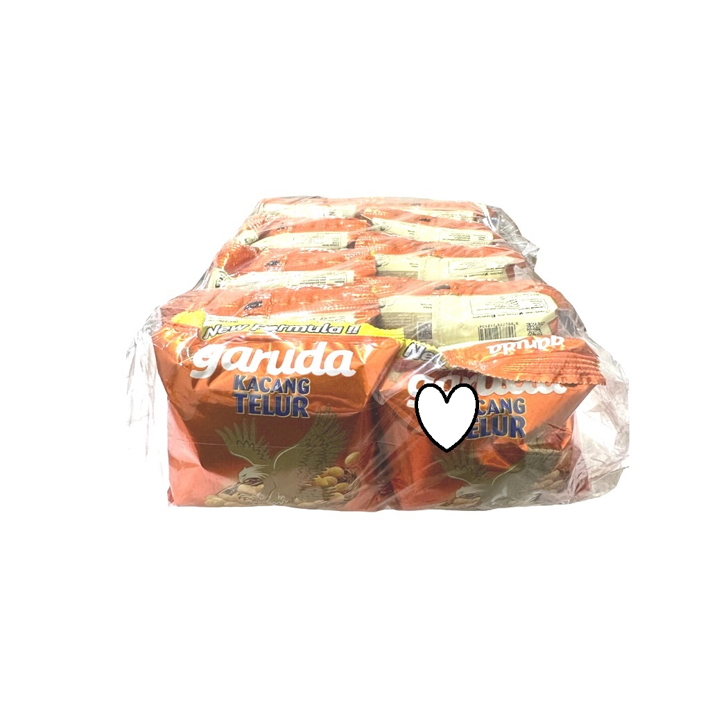 

{ Per Pack isi 20 } GARUDA Rosta Kacang Panggang 11gr / GARUDA Kacang Telur 16gr - Snack Gurih