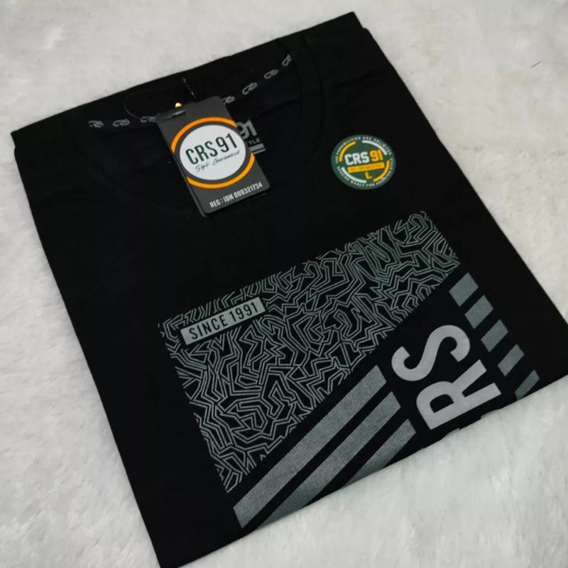 KOAS ORIGINAL CRS BRAND||KAOS PRIA DEWASA||KAOS DISTRO||KAOS ORIGINAL CRS 91||TERSEDIA UKURAN JUMBO