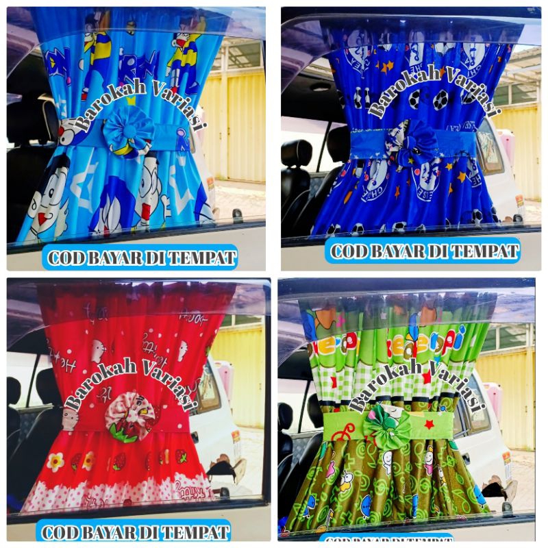 tirai jendela mobil/tirai mobil kaca samping/tirai kaca mobil anti panas/interior mobil/ gorden mobi