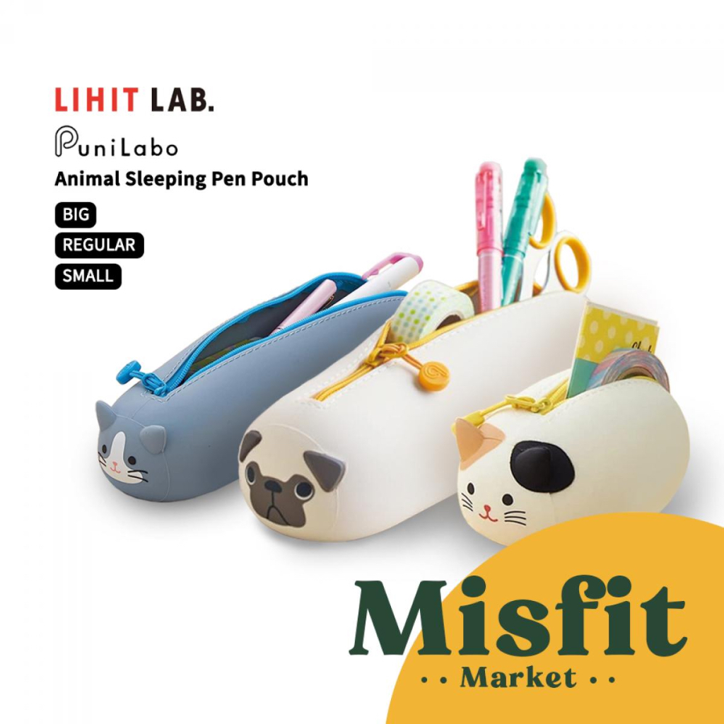 

LIhit Lab Punilabo Hand Glue Sleeping Pouch A-7780 A-7781 A-7800 Kotak Pensil