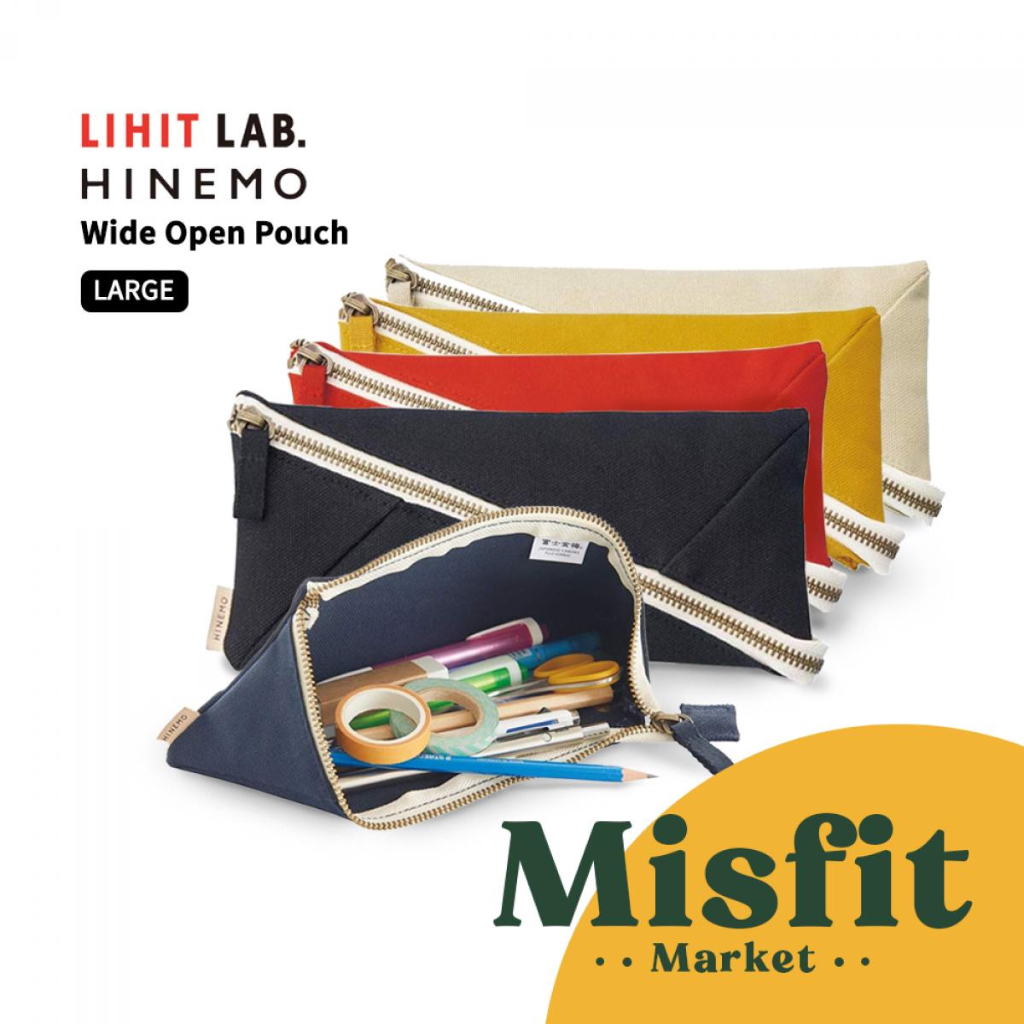 

Lihit Lab A-7901 Hinemo Wide Open Pouch LARGE
