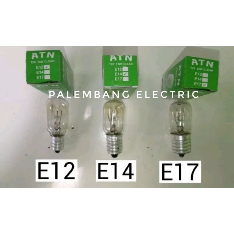 (free bubble) Bohlam kulkas e12 e14 e17 / lampu kulkas / lampu lemari es