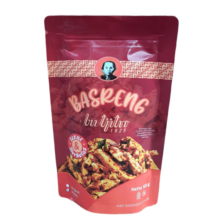 

Basreng Bu Tjitro 1925 Varian Pedas - 100Gram