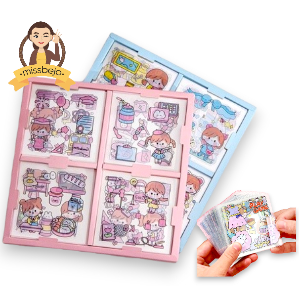 

Stiker MOMO Motif Kartun Korea Lucu Anti Air Dekorasi Handbook Scrapbook