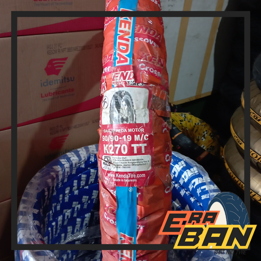 BAN LUAR KENDA K270 90 90 RING 19 TUBETYPE