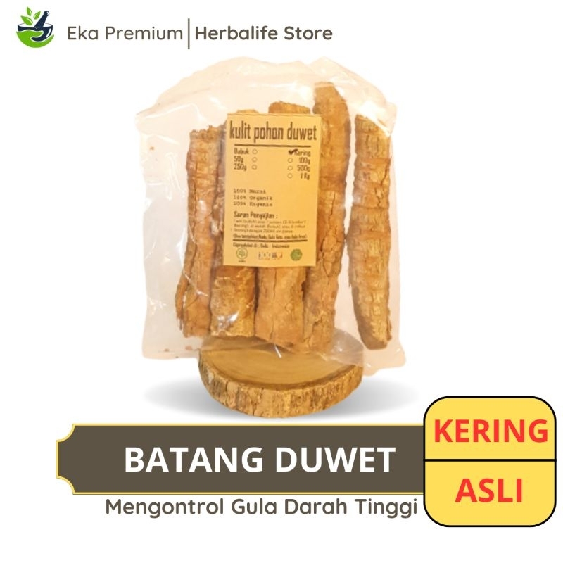 

KULIT POHON DUWET KERING Batang Jamblang Ramuan Rempah Herbal Murni Jamu Minuman Alami Tradisional Simplisia Syzygium cumini