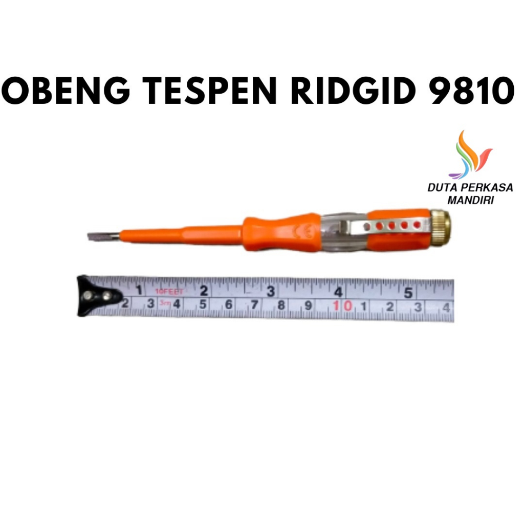 DPM - OBENG MIN/SCREWDRIVER TESPEN/TEST PEN MS-18 VOLTAGE TESTER AC/DC kecil