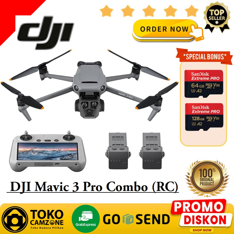 DJI Mavic 3 Pro Drone with Fly More Combo | DJI Mavic 3 Pro Combo (RC)