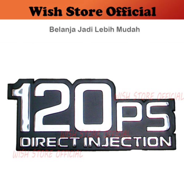 TERLARIS Emblem / Car Logo / Sticker Lambang Mobil PS120 PS 120 120PS 120 PS