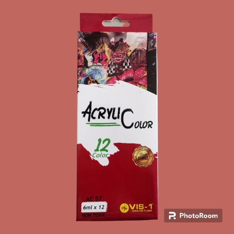 

Cat Akrilik/Acrylic Color VIS-1 AC-57 (Isi 12 pcs)