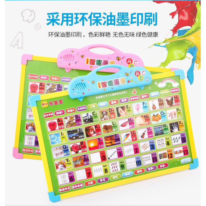 ZEN-Mainan Ipad Anak Edukasi Belajar Inggris/Menggambar/ Mesin Ketik Learning Ipad