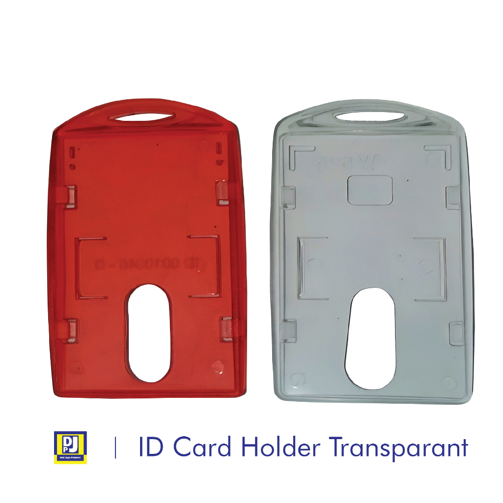 

ID Card Holder Transparant casing PVC ID CARD Holder anti pecah