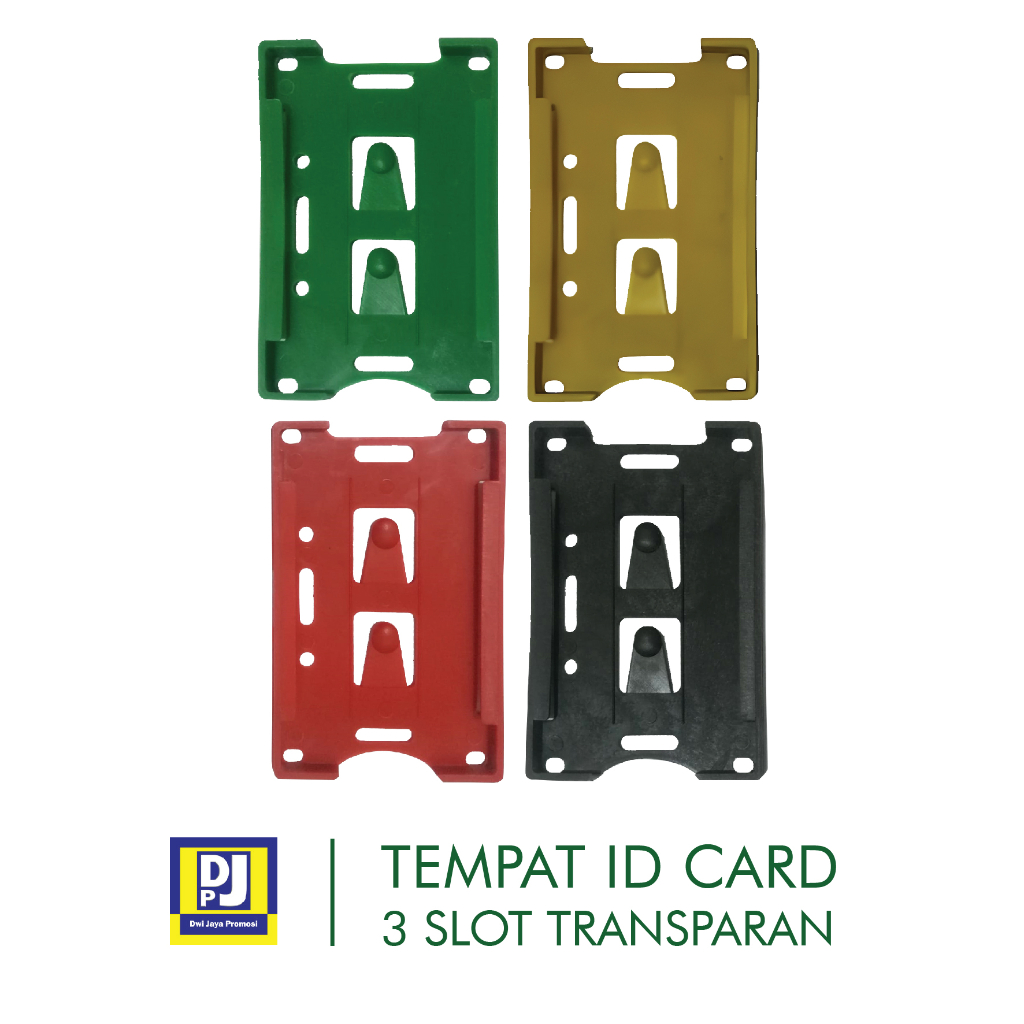 

TEMPAT ID CARD 3 SLOT TRANSPARAN