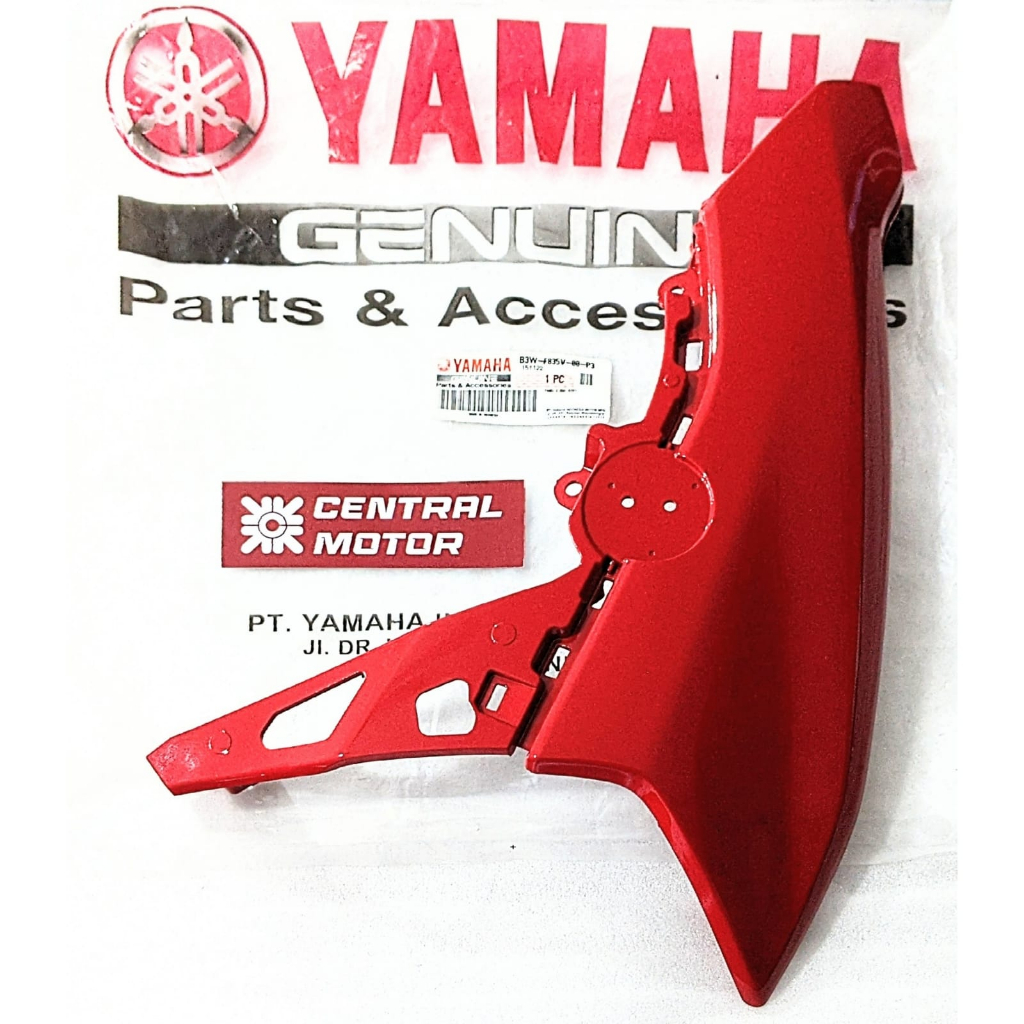 Sayap Kap Tebeng Body Depan Samping Kanan Kiri Merah Mio Gear Original Yamaha Genuine Parts B3W-F835