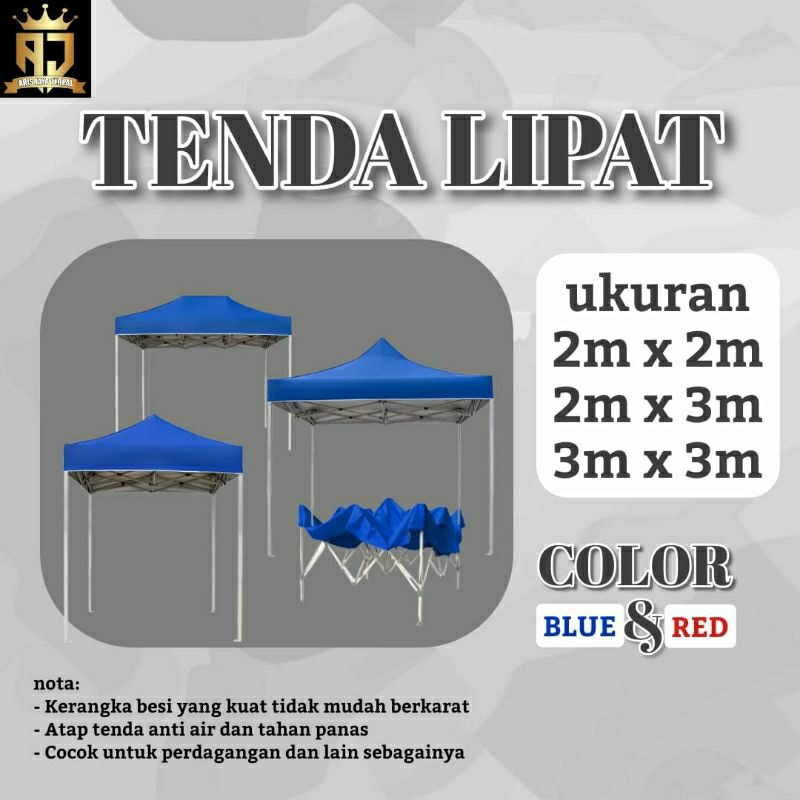 TENDA LIPAT FULL SETT | TENDA DAGANG | TENDA EVEN | TENDA JUALAN