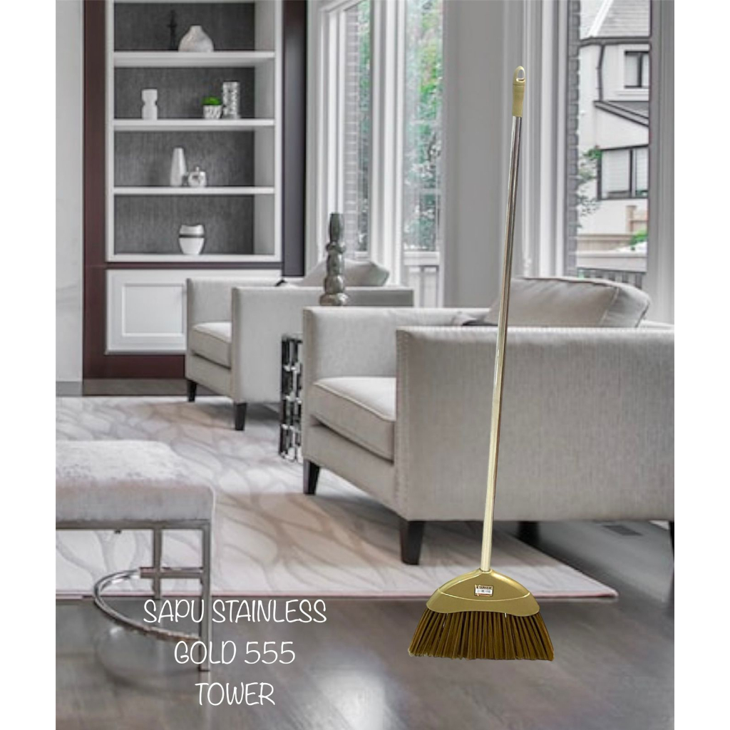 SAPU TOWER STAINLESS MEWAH (GOLD 555)
