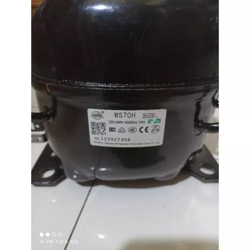 KOMPRESOR KULKAS LG JUMBO 1/5 WS 70