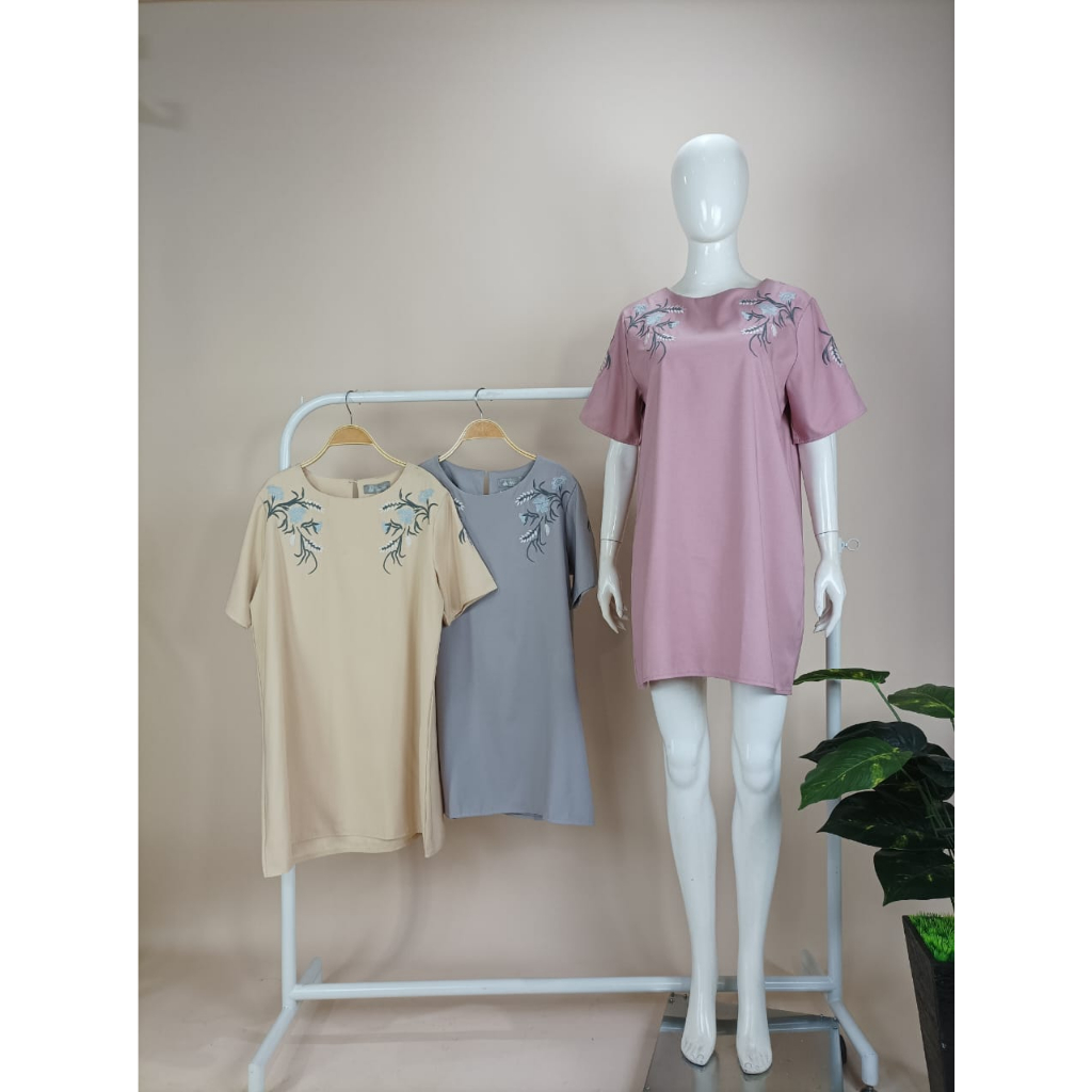 Dress BKK Motif Bunga