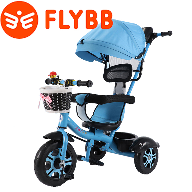 FLYBB Sepeda roda tiga anak 1 tahun sepeda roda 3 bayi  tricycle  anak sepeda anak roda 3 stroller