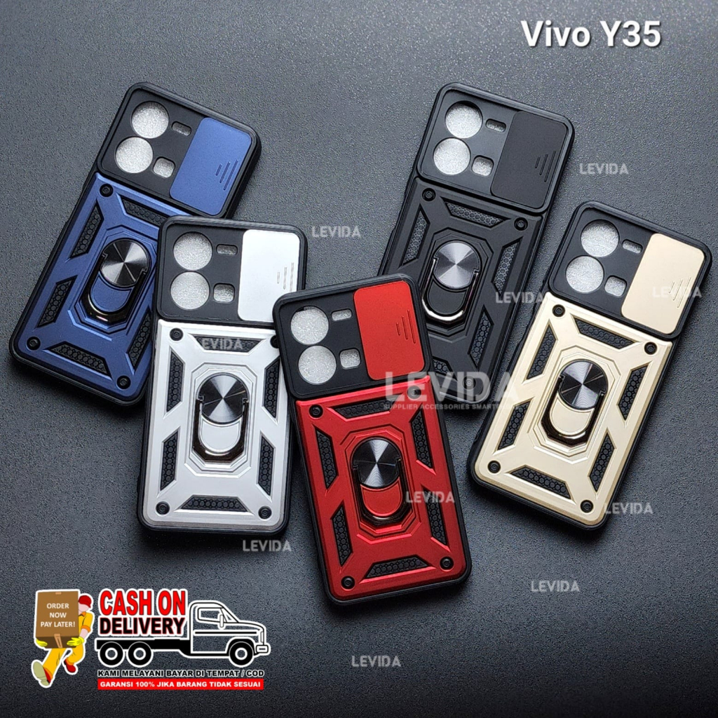 Vivo Y20s Vivo Y12s Case Robot slide Protect Kamera Case Vivo Y20s Vivo Y12s